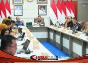 Sekda Provinsi Sumatera Selatan Edward Candra Pimpin Finalisasi Laporan Kinerja PSN 2025