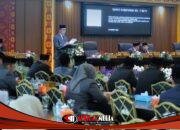 Rapat Paripurna Ke -7 MP II Tahun 2026 Penyampaian Laporan Keterangan Pertanggung Jawaban (LKPJ) Wali Kota Palembang Tahun 2025