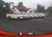 55 Unit Pick-up 4×4 dari PT Agrinas Tiba di Kodim 0812 Lamongan