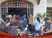 Pastikan Arus Balik Aman, Personel Polres Tanjungbalai Perketat Penjagaan di Stasiun KAI