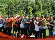 Gowes Syawalan, Kapolres Kediri AKBP.Bramastyo Priaji Tinjau Kesiapan Wisata Candi Surowono
