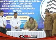 BPK RI Perwakilan Sumut Terima LKPD Tahun 2025 yang Diserahkan Bupati Asahan