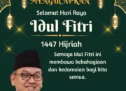 Kepala BPKAD Kabupaten Mojokerto, Mengucapkan ” Selamat Hari Raya Idul Fitri 1447 H”