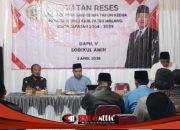 Reses di Pujon Kidul, Sodikul Amin Tekankan Pentingnya Meterisasi dan Pelestarian Sumber Air
