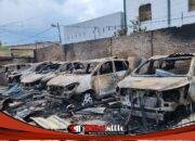 19 Mobil Mewah dan 4 Sepeda Motor Hangus Terbakar di Gudang Penitipan