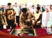 Gubernur Sumatera Selatan H.Herman Deru Launching Sekolah Berasrama Religi Di SMA Negeri 3 Martapura