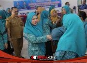 Ketua TP PKK Kabupaten Asahan Lakukan Pembinaan Lomba UP2K PKK di Kelurahan Sentang