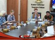 H. Herman Deru Terima Kunjungan Dubes Australia Bahas Ekspansi Ekspor Kopi Hingga Proyek Strategis Pelabuhan Tanjung Carat