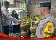 Polsek Garum Laksanakan Patroli SPBE di Bence Garum, Pastikan Stok LPG 3 Kg Aman