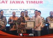 Dirut Tugu Tirta Raih PWI Jatim Award 2026, Dinilai Sukses Pimpin Transformasi Digital Layanan Publik
