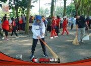 Korvei di Taman Hijau SLG, Komitmen Pemkab Kediri Jaga Kebersihan Ruang Publik