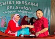 Semarak Hari Kartini, RSI Arofah Mojosari Ajak Warga Hidup Sehat Lewat Senam Bersama
