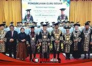 Pengukuhan Guru Besar Politeknik Negeri Sriwijaya Palembang Sumatera Selatan
