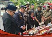 Pemkab Kediri Musnahkan Ribuan Rokok Ilegal Hasil Operasi Gabungan