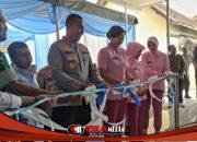 Maksimalkan Pemenuhan Gizi Gratis untuk Program Nasional,Kapolres Kediri AKBP.Bramastyo Priaji Resmikan 3 SPPG Milik Polres Kediri