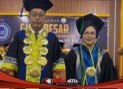 Rektor ULB Assoc. Prof. Ade Parlaungan Nasution, Ph.D. Kukuhkan Prof. Dr. Novilda Elizabeth Mustamu Sebagai Guru Besar