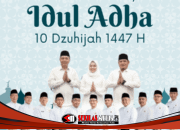 Pimpinan, Anggota dan Staff DPRD Kota Mojokerto Mengucapkan “Selamat Hari Raya Idul Adha 1447 H”