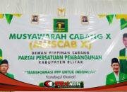 DPC PPP Kabupaten Blitar Gelar Muscab ke – 10