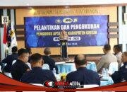 Polres Gresik Lantik Pengurus APSI, Perkuat Sinergitas Keamanan Swakarsa