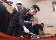 Razia Gabungan, Lapas Kediri Perkuat Komitmen Zero Halinar