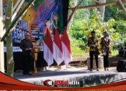 Pj Sekda Jember Sampaikan Pentingnya Jaga Jati Diri Bangsa saat Launching Festival Egrang ke-14