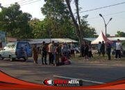 Pengendara Beat Terlibat Kecelakaan dengan Mobil Box dan Vario di Takeran, Alami Luka Kepala