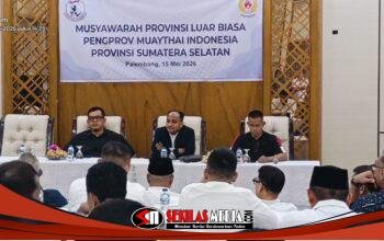 Musprovlub Muaythai Sumsel Tetapkan Ryonaldo Juliantino Sebagai Ketua Fokus Benahi Organisasi Dan Pembinaan Atlet