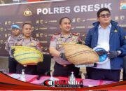 Tindak Lanjuti Laporan 110, Tim Resmob Satreskrim Polres Gresik Gerebek Judi Sambung Ayam di Wringinanom