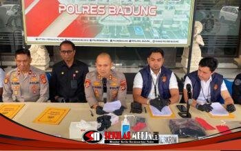 Pelaku Pembunuhan Sadis Buruh Cuci Motor di Darmasaba Ditangkap, Satu Kaki Pelaku di Dor
