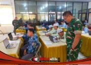 Kodim 0815/Mojokerto Kawal Tes Psikologi KKRI Serentak di Enam Sekolah