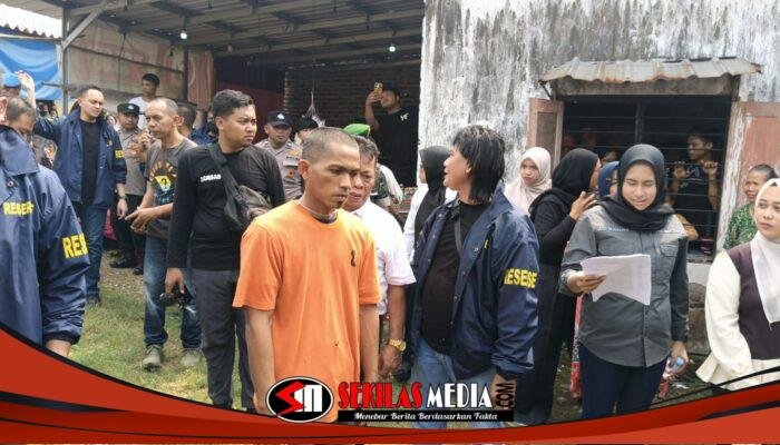 Adegan ke-38 Jadi Penentu Maut, Polisi Rekonstruksi Pembunuhan Sadis di Mojokerto