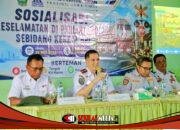 KAI Daop 7 Bersama Dishub Jatim Edukasi Warga Kediri, Keselamatan di Perlintasan Sebidang Jadi Prioritas