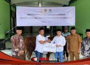 Gus Bupati Albarraa Kawal Penyaluran Hewan Kurban Korpri Kabupaten Mojokerto