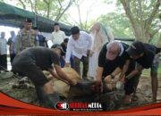 Pemkab Asahan Sembelih 101 Hewan Kurban, Daging Dibagikan ke Warga Kisaran