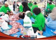BAZNAS Mojokerto Tebar 3.621 Paket Daging Kurban, Sekaligus Perkuat Ekonomi Peternak Lokal