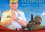 Momentum Waisak 22 Warga Binaan Buddha Di Sumsel Dapat Pengurangan Masa Hukuman
