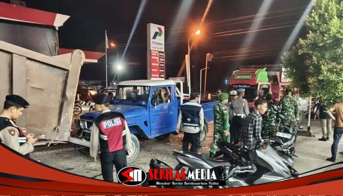 Polres Labuhanbatu bersama Kodim 0209/Labuhanbatu Gelar Patroli Malam , Titik Rawan 3C di Rantauprapat Disisir Habis