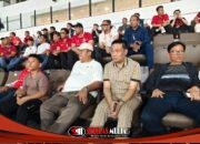 Bupati Asahan Nonton Bareng Bersama Gubsu :Ribuan Warga Padati Stadion, Dukung Timnas Indonesia Kalahkan Myanmar