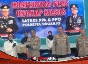 Polresta Sidoarjo Amankan 2 WNA Jaringan Narkoba Internasional