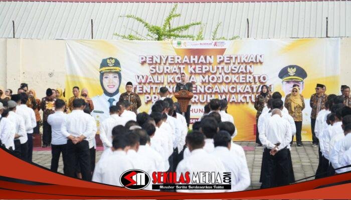 Pemkot Mojokerto Cairkan Gaji ke-13 untuk Seluruh ASN, Termasuk PPPK Paruh Waktu