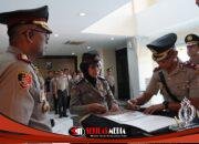 Kapolresta Sidoarjo Pimpin Sertijab Kapolsek Taman, Tekankan Integritas Pelayanan Prima