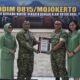Mayor Muclison Berpamitan, Mayor Parsono Resmi Bergabung di Kodim 0815/Mojokerto