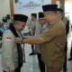 Wakil Bupati Asahan Sambut Kepulangan Jamaah Haji Kloter 7 di Asrama Haji Medan