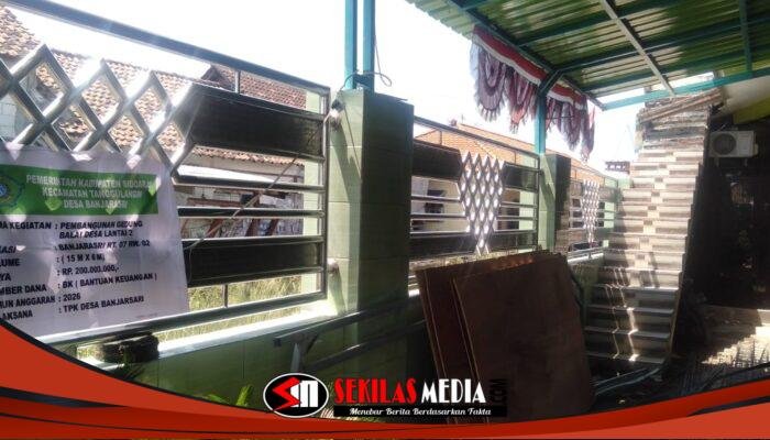 Tiga Ruang Desa Banjarasri Dibangun, Kualitas Pelayanan Meningkat
