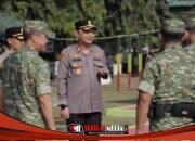 Kapolres Blitar Hadiri Kunjungan Kerja Asrenum Panglima TNI di Blitar