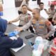 Polres Labuhanbatu Gelar Bakti Kesehatan Donor Darah dan Cek Kesehatan Gratis Sambut Hari Bhayangkara ke-80
