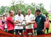 Danyonif TP 956/SBA Resmi Membuka Festival Sepakbola Usia Dini Piala Presiden Tahun 2026 Tingkat Kabupaten Labuhanbatu
