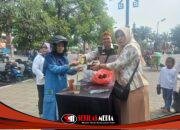 1.080 Porsi Makan Gratis HUT ke-108 Kota Mojokerto Disambut Antusias Warga