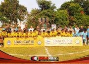 Dihadiri Wagub Jatim dan Bupati Malang, Siadi Cup III Fokus Pembinaan Generasi Muda