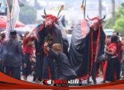 Kota Batu Gelar Kirab Budaya 1 Suro, Puluhan Kelompok Bantengan Turun ke Jalan